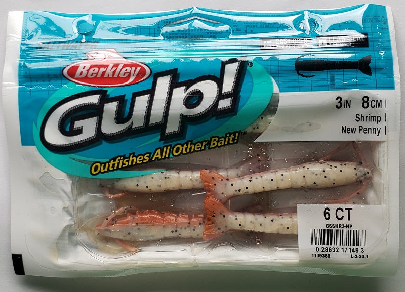 ﻿Berkley Gulp Shrimp New Penny  