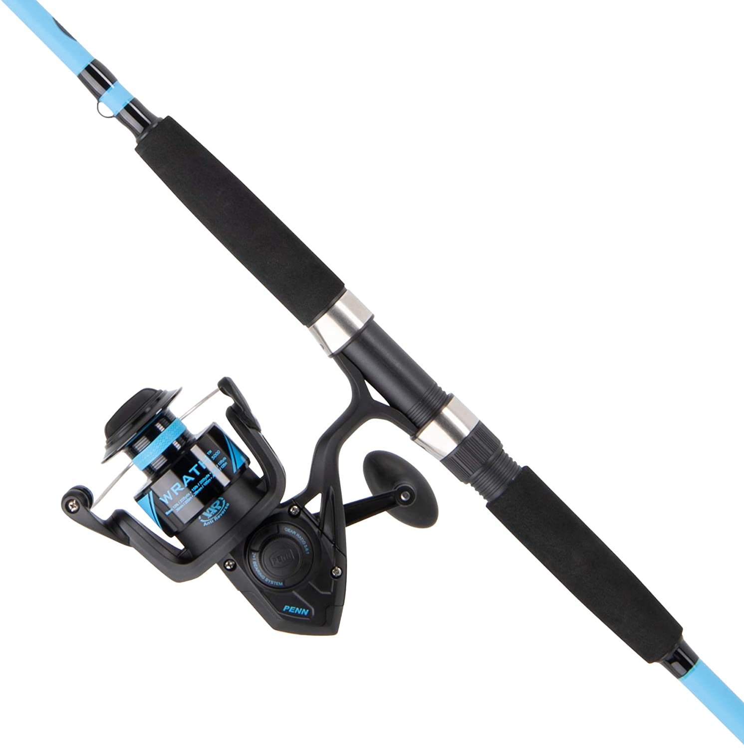 PENN Wrath 5000 Spinning Reel and Fishing Rod Combo