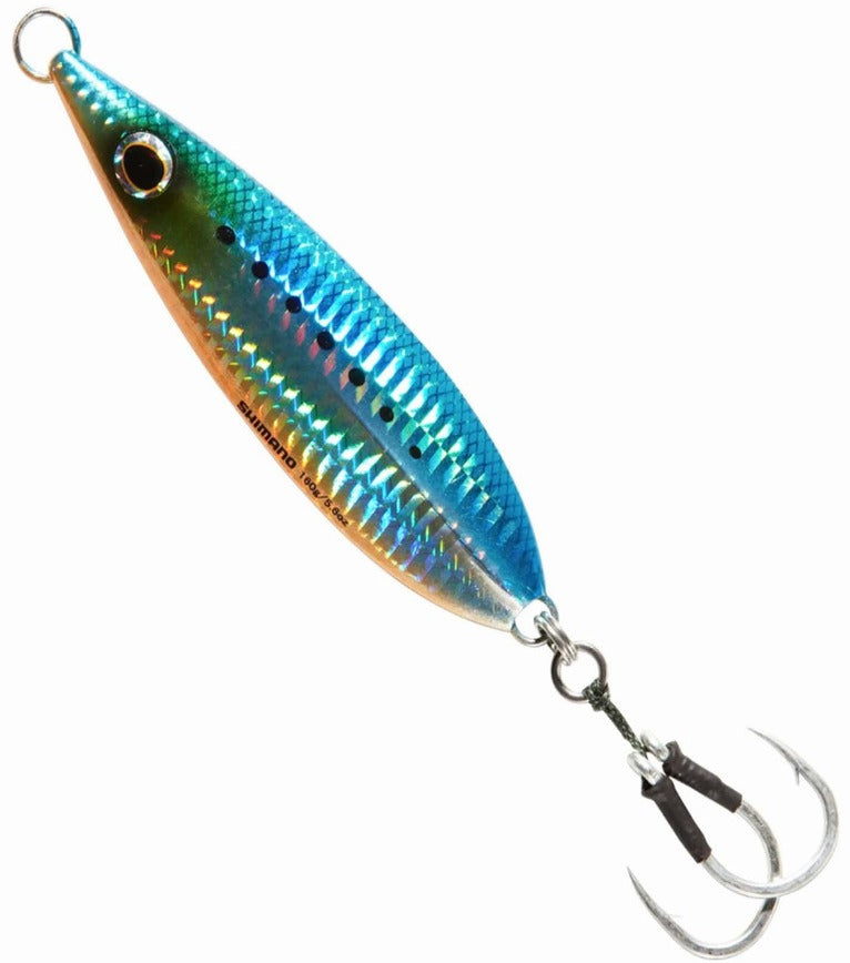 Shimano Butterfly Flat Fall Jig Blue Sardine