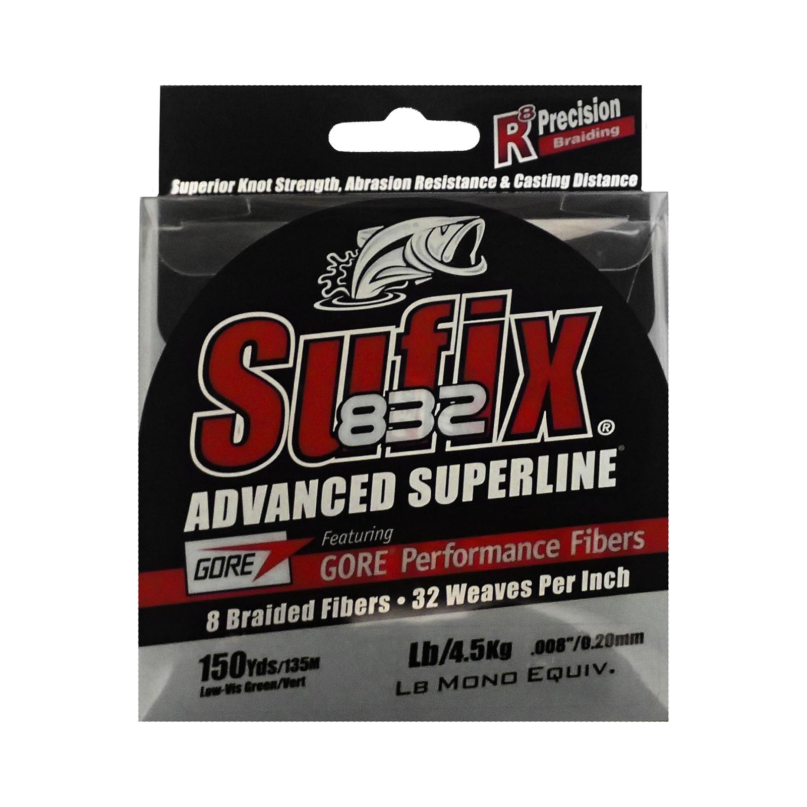 Sufix 832 Advanced Superline Low-Vis Green 