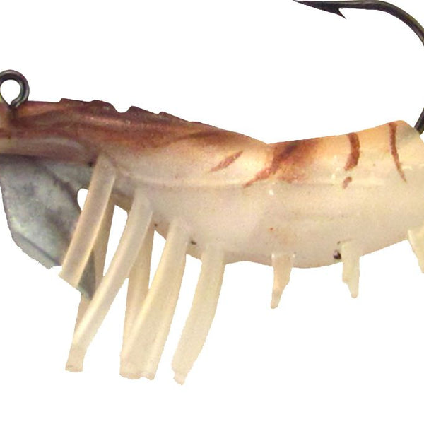 Vudu Shrimp Brown 3-1/4 2pk